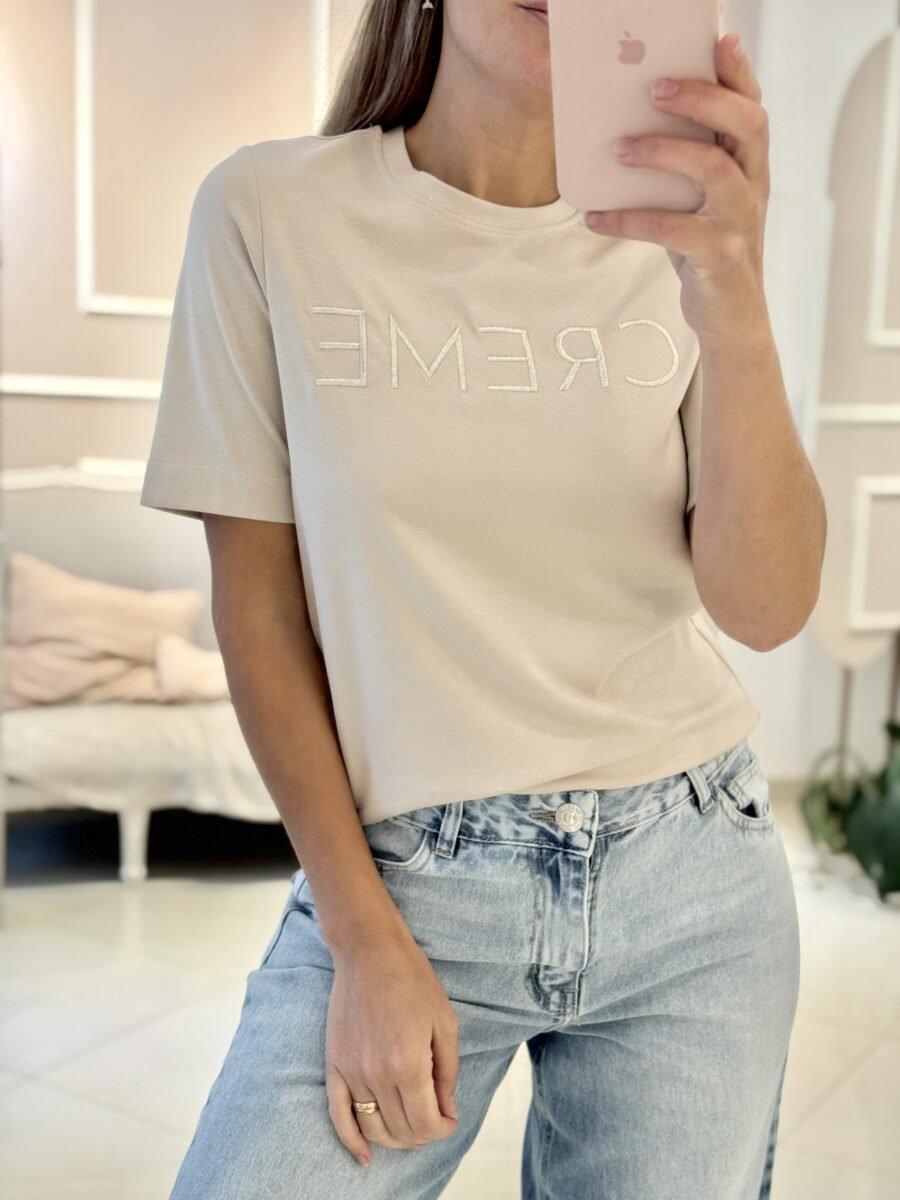 REMERA CREME - Imagen 2