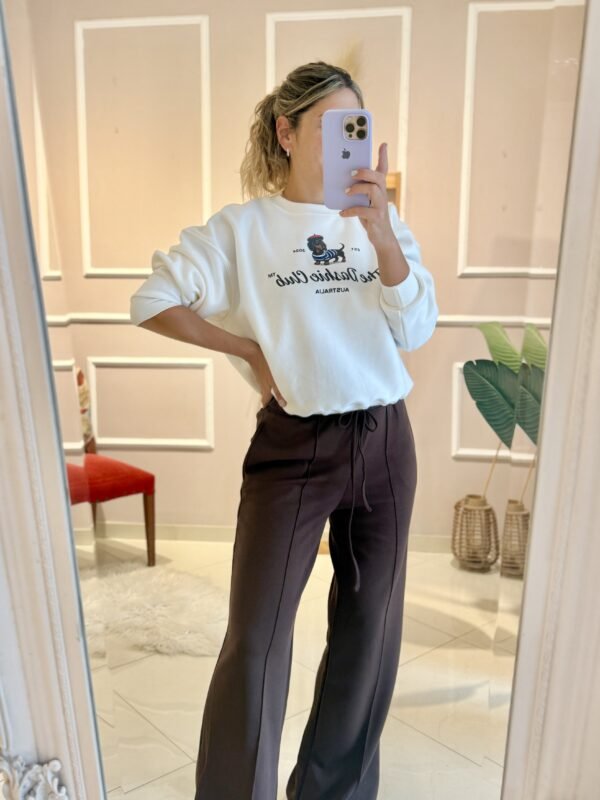 PANTALON ZURI - CHOCOLATE, M