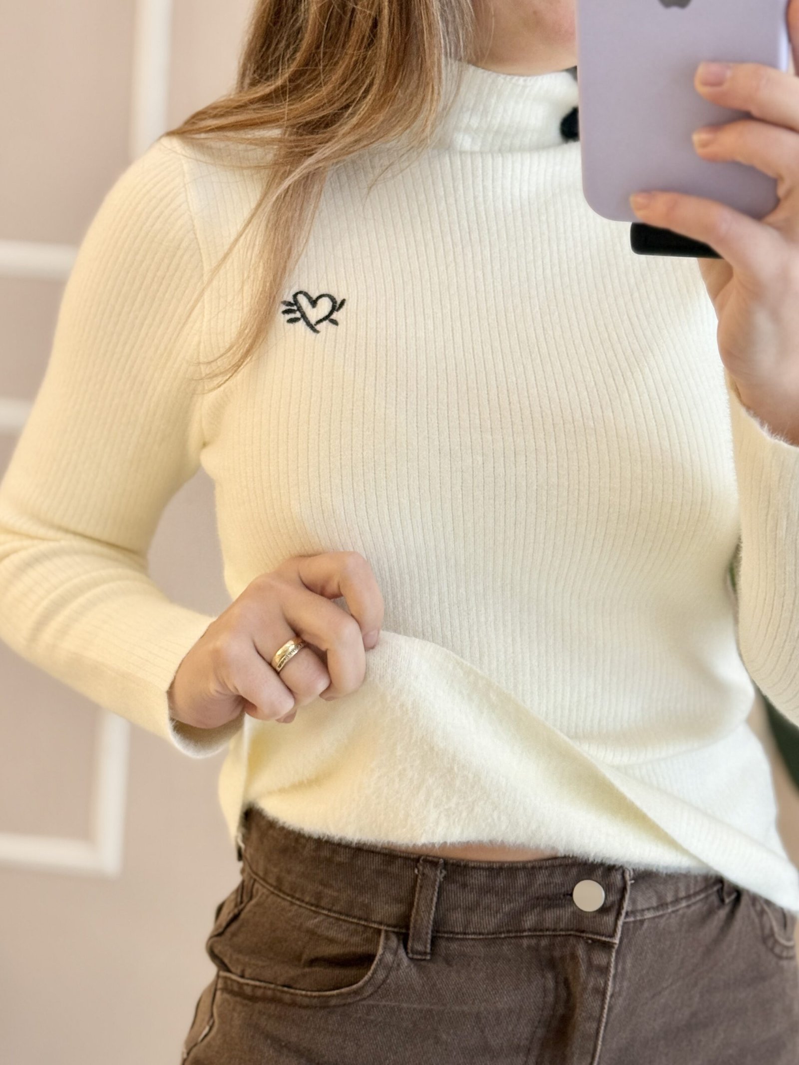1/2 POLERA AMOUR - Imagen 2